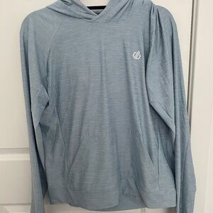 Stretchy Athletic Hooded Shirt